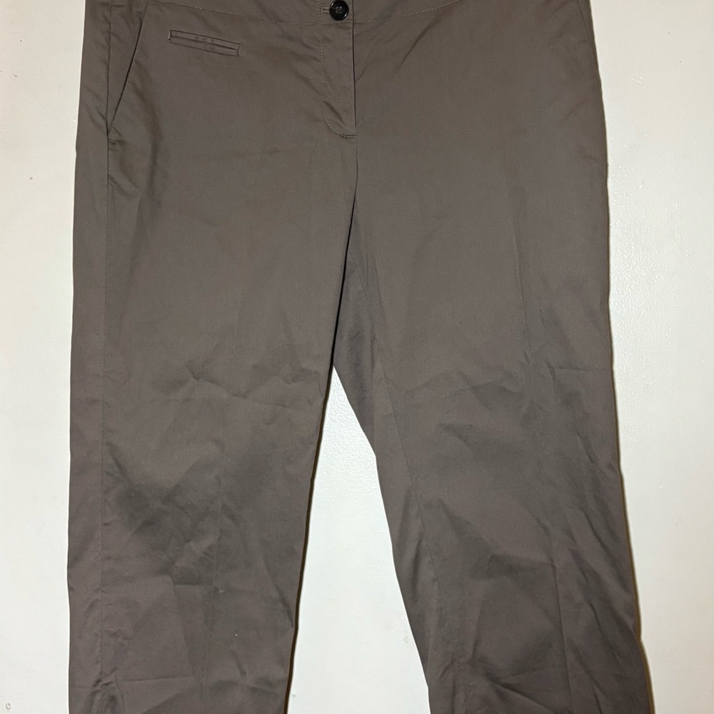 LOFT Women's Brown Capris